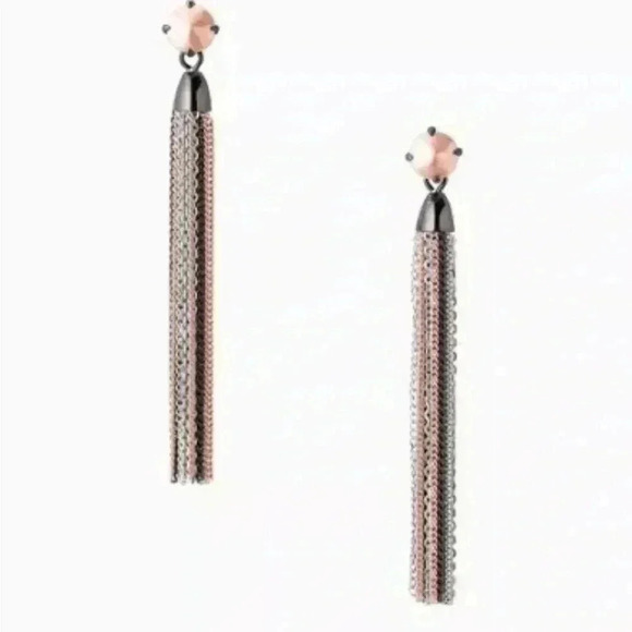 Stella & Dot Fringe Tassel Earrings - Picture 10 of 10